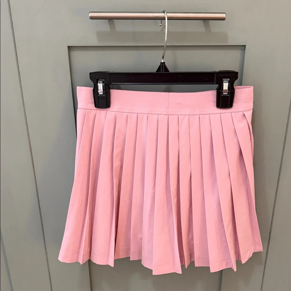 Athleta Perfect Pleat Skort Light Pink- Size Large/12- NWT